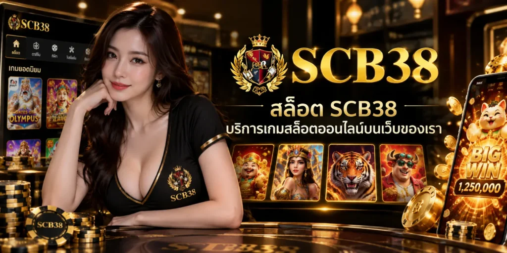 สล็อต SCB38 บริการเกมสล็อตออนไลน์บนเว็บของเรา